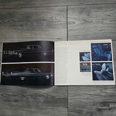 Cadillac 1968 сша флитвуд series brougham and sixty special seventy - five
