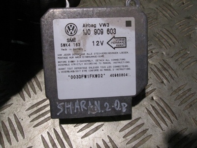 1J0909603 блок управления блок airbag volkswagen гольф iv sharan i audi a3