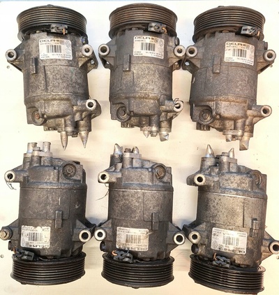 01139027 компрессор кондиционера нurt delphi 01140554 renault