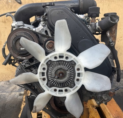 1KZTE Двигатель в сборе 3.0 td toyota land cruiser 90 1kz эти оборудованием 140km 2002r