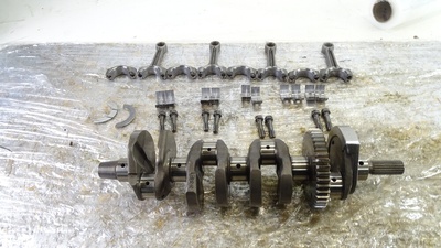 10017598 Suzuki gsxr gsx - r 750 srad вал коленчатый шатун рукоятки