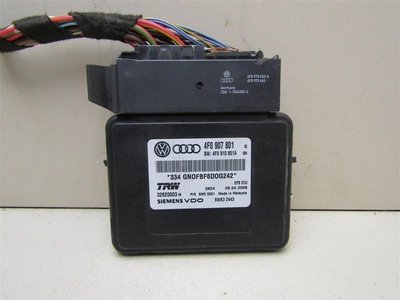 4F0907801 Блок управления парковочным тормозом Audi A6 (C6,4F) 2005-2011