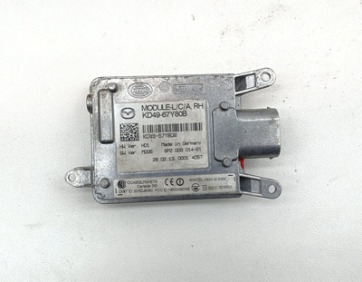 KD4967Y80B блок управления блок управления радар mazda cx - 5 kd49 - 67y80b