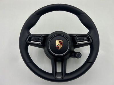 GRZANA GRZANIE PODGRZEWANA KIEROWNICA BLACK CZARNA PODUSZKA AIRBAG AIR BAG PORSCHE MACAN LIFT 95B PA Руль airbag порше carrera 911 992 taycan macan кожа с подогревом