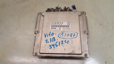 A0245457332 Блок управления двигателя мерседес вито w638 2.3 b 99 год 0281001986