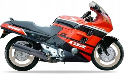 Naklejki на motocykl juula для honda cbr 1000 f 1991 чёрный nh1k