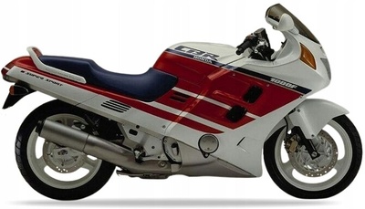 Naklejki на motocykl juula для honda cbr 1000 f 1989 - 1990 белый nh193k