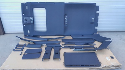 KOMPLETNA CZARNA PODSUFITKA PODSUFITÓWKA CZARNY SUFIT SLINE S LINE SLINE Z DO AUDI A6 C5 S6 C5 POD в сборе чёрный обивка потолка чёрный потолок s - line audi a6 c5 универсал allroad