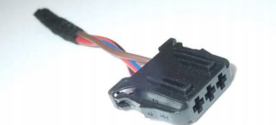 1J0972924 кубик разъем вилка черная audi