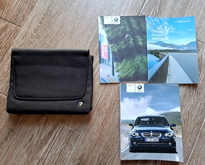 Книга инструкция obsługi чехол bmw e60 e61 рестайлинг