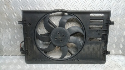 5Q0121203DA Вентилятор радиатора SKODA SUPERB (2015-2024) 2018 , 5Q0121205AP, 5Q0959455BF