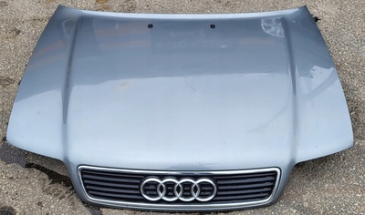 8D0823480 Капот крышка двигателя решетка радиатора ригель омыватели audi a4 b5 8d0 серебренная