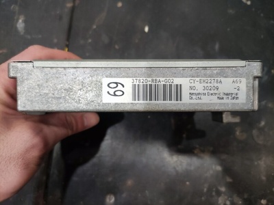 37820RBAG02 блок управления двигателя экю honda accord vii 2.0 k20a6 2003 37820 - rba - g02