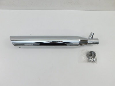 80477068042106 Harley davidson softail deuce fat boy 00 глушитель выхлоп передний slash down
