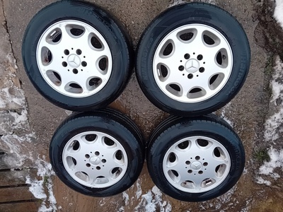 Колёсные диски шины мерседес c е класса w203 w202 w210 195 / 65 / 15 15 шины 2023
