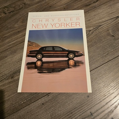 Chrysler new yorker 1995 европа