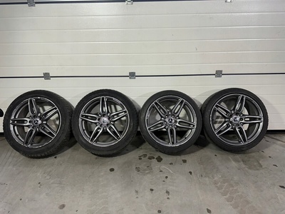 Колёса зимние , колёсные диски amg , 19 дюймовый , 5x112 мерседес е класса , oryginał , felgi amg