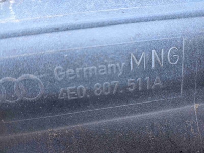 4E0807511A Бампер задний Audi A8 D3 рестайлинг (2005—2007) 2006 , 4E0807385A