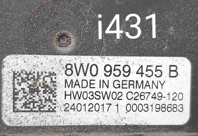 8W0121003C Вентилятор радиатора Audi A4 B9 (2015—2020) 2017 , 8W0959455B, 8W0959455A