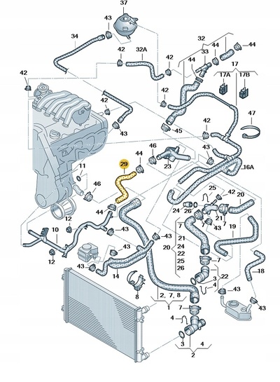 1J0122073A audi oe провода