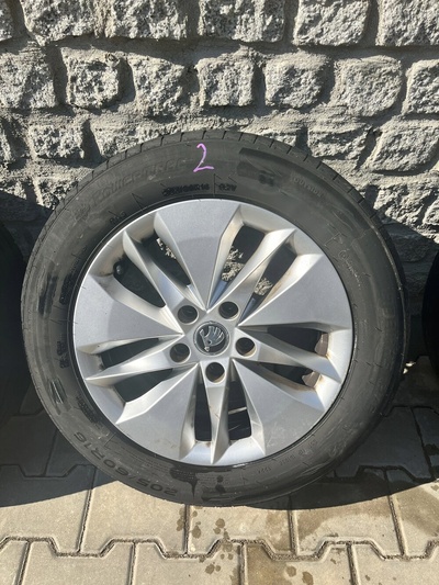 Колесо алюминиевая skoda oe октавия iv 20 - 7.0 