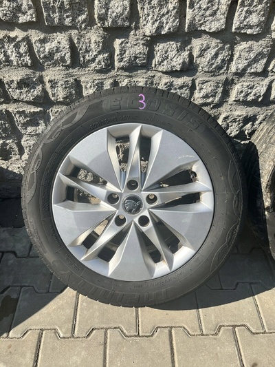 Колесо алюминиевая skoda oe октавия iv 20 - 7.0 