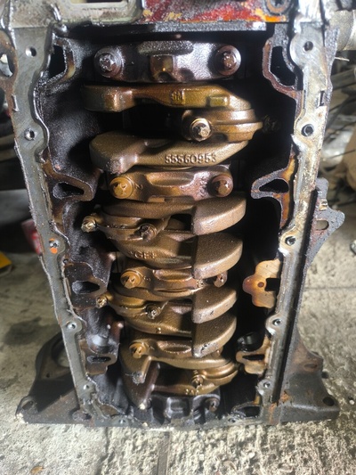55560953 Вал коленчатый opel astra h j zafira insignia мокко 1.6 z16xer