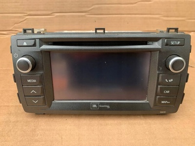 8614002020 toyota auris ii e180 2012 - 2015 радио дисплей 59019 jbl