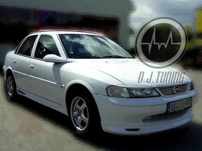 Opel vectra b * юбка бампера переднего * dj - tuning