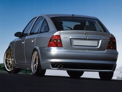 Opel vectra b * юбка бампера заднего * dj - tuning