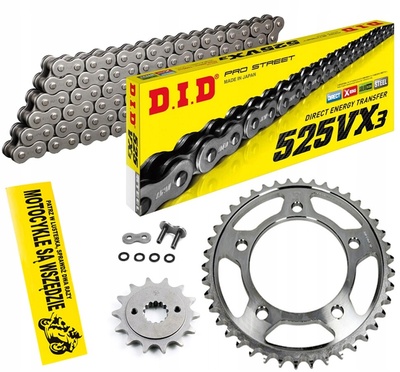 DID525VX3108 комплект napęd - owy did x - ring еп honda cb 500 94 - 03