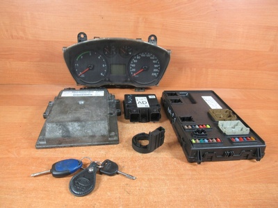 6C1112A650AH KOMPUTER ZESTAW FORD TRANSIT MK7 2 , 2