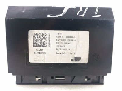 64119380885 Блок управления климат-контролем BMW 2-Series F22 , 9380885