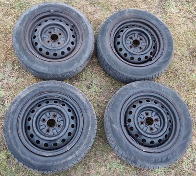Колёса колёсные диски штампованные 14 4x100 yaris , aygo , corolla