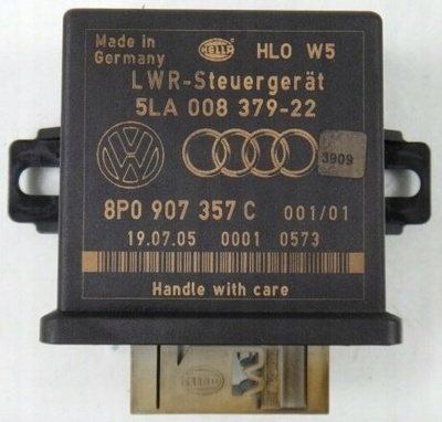 8P0907357C AUDI A3 8P 05 R MODUŁ PRZEKAŻNIK ŚWIATEŁ XENON
