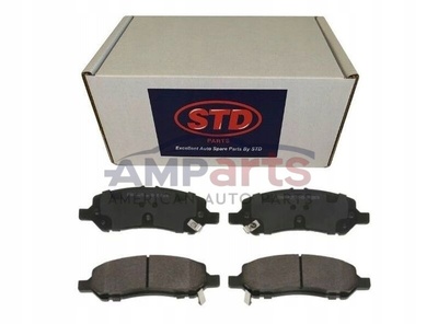 SMD1647 додж dart 2013 - 2016 колодки тормозной задняя
