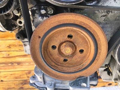 XS4Q6B319FD Шкив коленвала Ford Focus 1 2002