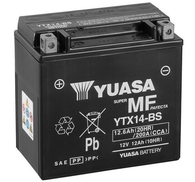 YTX14BS аккумулятор yuasa ytx14 - bs