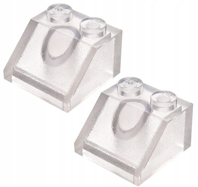 13056 lego 3039 6244886 скос 2x2 przezroczyst 2шт
