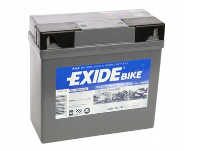 GEL1219 аккумулятор мотоцикл 12v 19ah exide żel gel12 - 19 для motocykla wytrzymały
