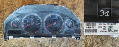 30746111 Спидометр часы щиток приборов volvo oe