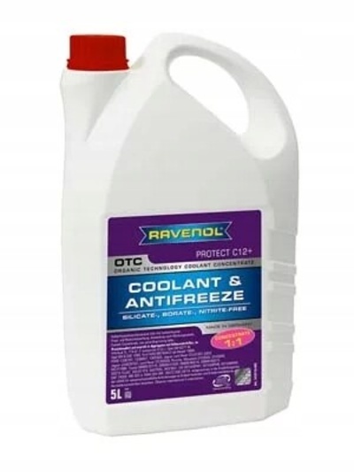 Płyn ravenol otc c12 konc. 5l - RAVENOL RAV1410110 - 005