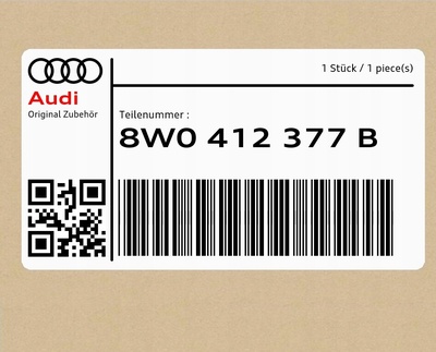 8W0412377BINTRAD Łożysko Audi A5