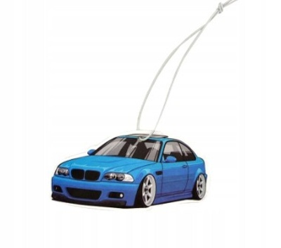 Zawieszka zapachowa для автомобиля , автомобиля - bmw e46 jasnoniebieski