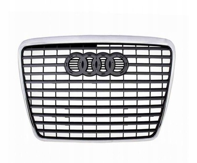 4F0853651AN1QP решетка радиатора audi a6 c6 рестайлинг s - line 2008 - 2011 чёрный блеск