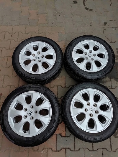 4 колёсные диски алюминиевые алюминиевые колёсные диски 16 5x114 , 3 honda accord 7 hr - v cr - v i ii шины
