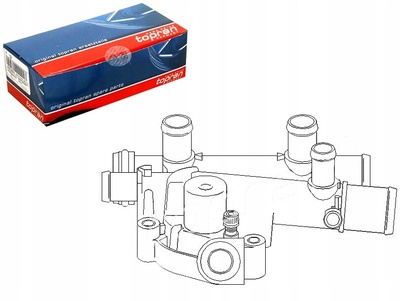 TOP207592 KORPUS TERMOSTATU TOPRAN 8200709142 1106100QAJ