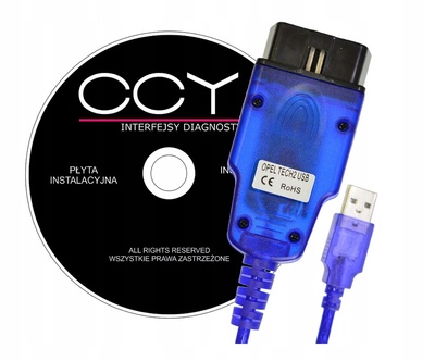 Интерфейс obd2 для opel tech 2 + vag kkl usb 2w1