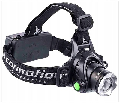 Latarka czołowa LED CREE 9W 800 lm akumulatorki