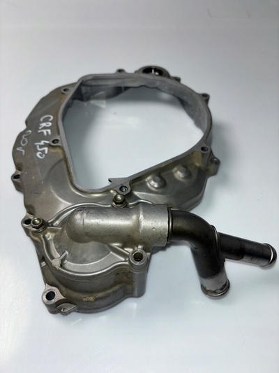 Cwiartkacrf18 Honda crf 450 - 18 r крышка насос радиатора крышка четверть półkarter картер